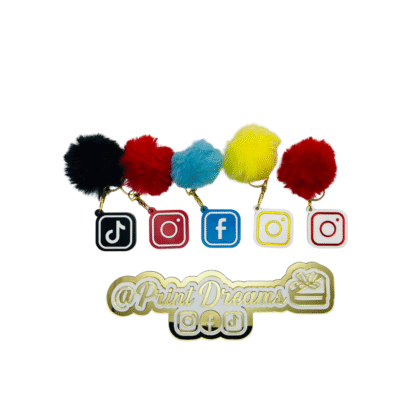 Smart Acrylic Keychain